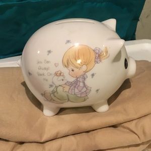 Precious moments piggy bank